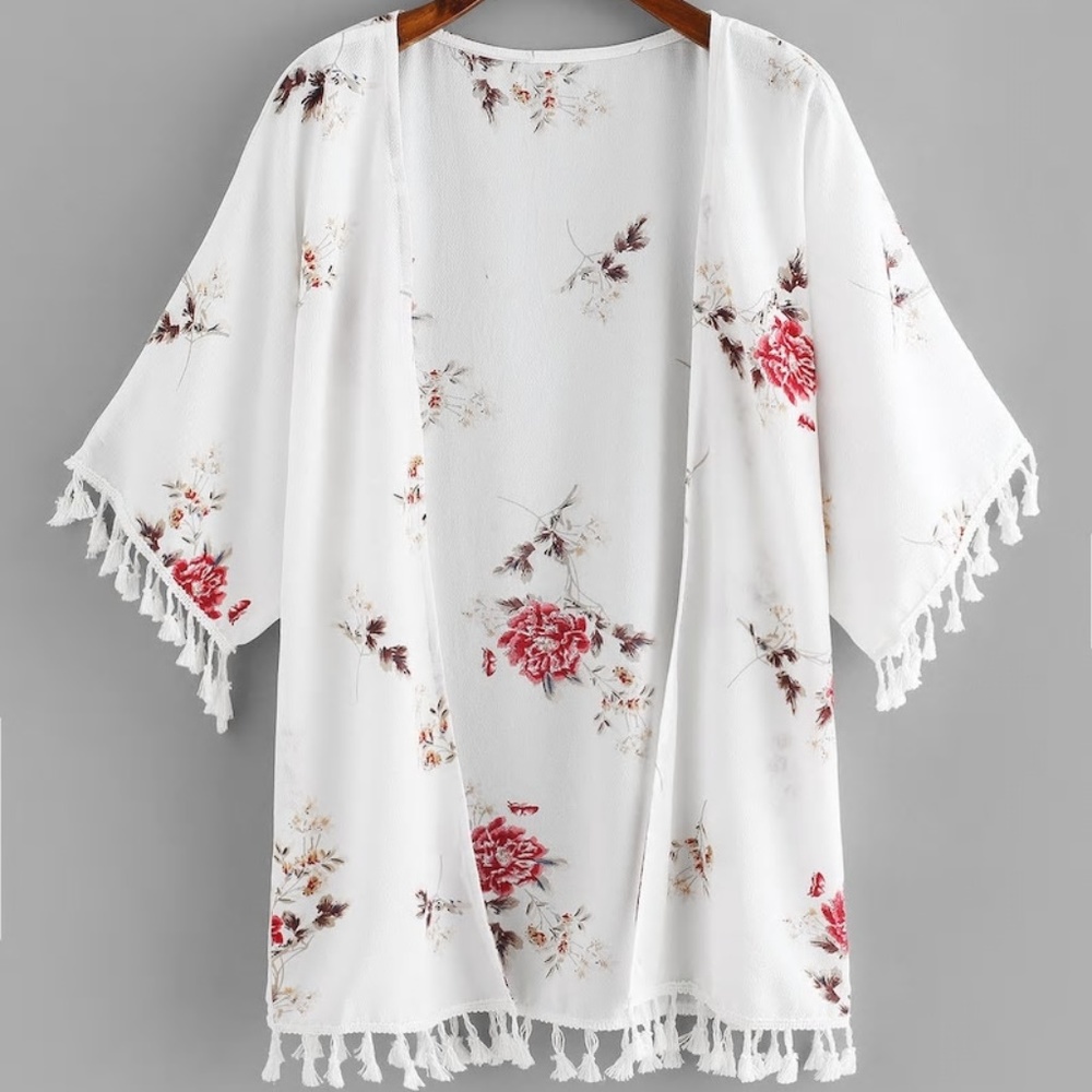 FLORAL KIMONO